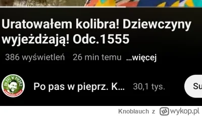 Knoblauch - #raportzpanstwasrodka 
W dzisiejszym wysrywie Dr Do Little ratuje ptaszka...