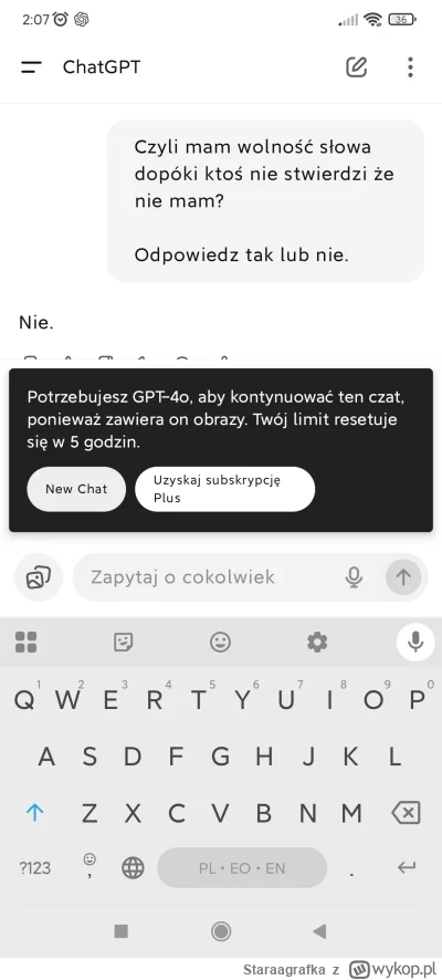 Staraagrafka - Akurat teraz się skończył Chat. Co za przypadek. ( ͡° ʖ̯ ͡°)

SPOILER
