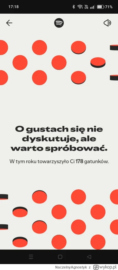 NaczelnyAgnostyk - #spotifywrapped zawsze mówiłem że jestem zdecydowany jak kobieta X...