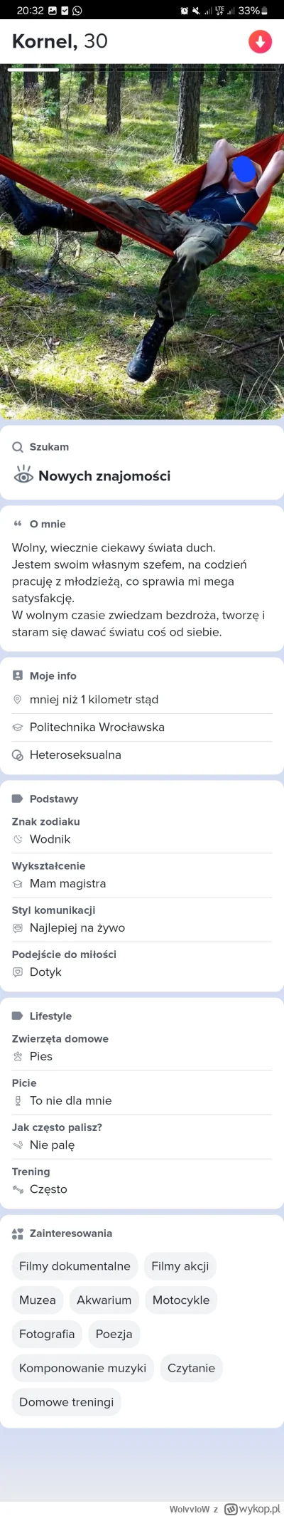 WolvvloW - #tinder ej, serio na tych wszystkich tindetach itd jest jakiś algorytm, kt...