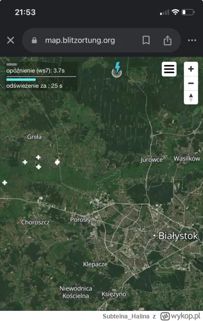 Subtelna_Halina - Ale jaja, grzmi pod Białymstokiem ( ͡° ͜ʖ ͡°)
 #burza #bialystok #z...