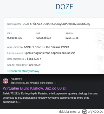 dddobranoc - Na puszce tego gówna DOZE jest napisane, że firma jest zarejestrowana w ...