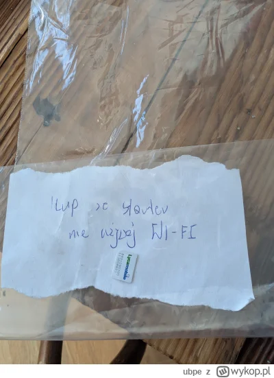 ubpe - Dziś w skrzynce na listy znalazłem coś takiego. To jakaś nowa forma reklamy cz...