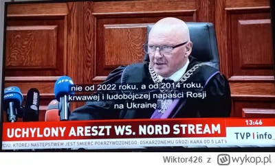 Wiktor426 - #ukraina #wojna #rosja
Uzasadnienia wyroku to sigma.
Słychać trzask dup z...