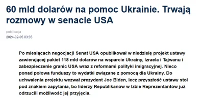 boubobobobou - > USA zostawiają Ukrainę Europie i Rosji. Mają inne priorytety.

@janu...