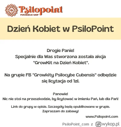 PsiloPoint_com - Link do grupy: https://www.facebook.com/groups/growkitypsilocybecube...