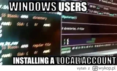 vytah - @Konto4Czarnolisto: starożytne memy o Linuxie teraz często bardziej pasują do...