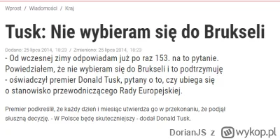 DorianJS - @d4wid: wierze mu