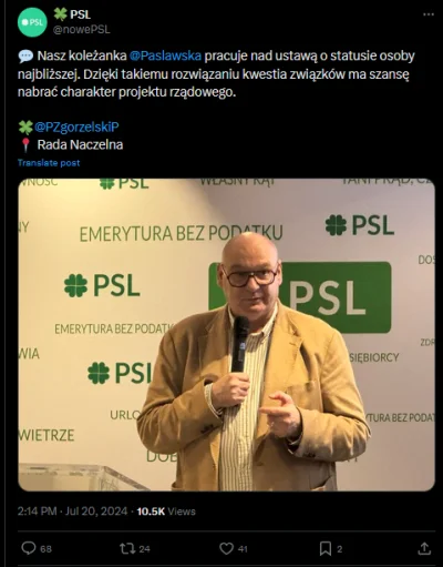 UsmiechnietaPolska - To co ostatnio wyprawiają gumofilce z PSLu to się w głowie nie m...