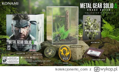 kolekcjonerki_com - Ujawniono specjalne edycje Metal Gear Solid Delta: Snake Eater: h...