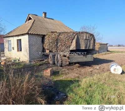 Toreo - #wojna #ukraina #rosja

Obwód Chersoński 

Wjazd na chatę w stylu ruskim. Tu ...