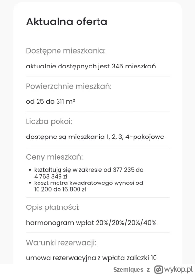 Szemiques - @gisot: Nie miałem na myśli kawalerek pisząc kurniki. Jak kiedyś patrzyłe...