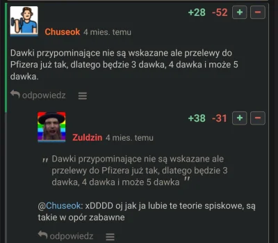 kleopatrixx - >no to migusiem po piątą dawkę! 

@wilhelm99: I niech zabierze ze sobą ...