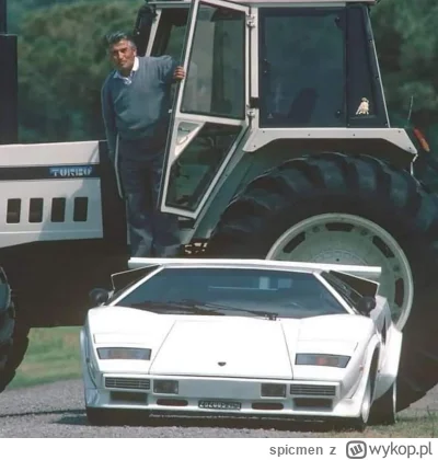 spicmen - Ferruccio Lamborghini & i jego Lamborghini Countach S (1980) ✨