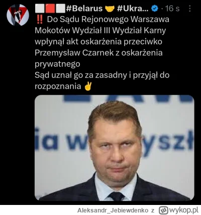 Aleksandr_Jebiewdenko - #sejm #polityka #bekazpisu i cyk ( ͡° ͜ʖ ͡°) KWIII KWIII CHRU...