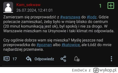 EmDeCe - ale się dzban zesrał rozjeżdżającymi urojeniami i usunął mój komentarz XD