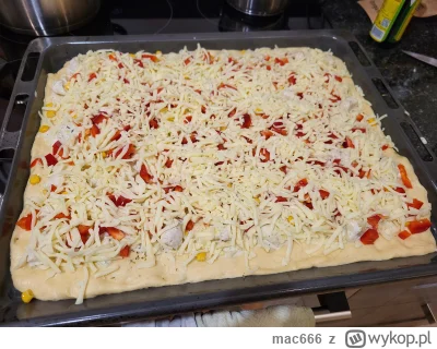 mac666 - Dzisiaj prawdziwa polska świąteczna #pizza na kolację.

#gotujzwykopem