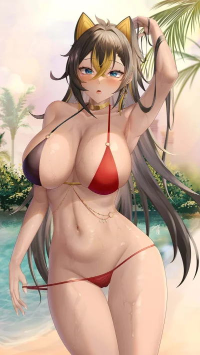 KsyzPhobos - #bellysupremacy #dehya #genshinimpact #anime #randomanimeshit #swimsuit ...