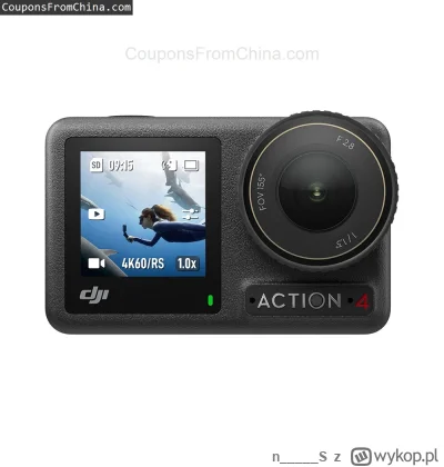 n____S - ❗ DJI Osmo Action 4 Action Camera Standard
〽️ Cena: 472.99 USD (dotąd najniż...