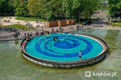 Kolarzino - Czy orientuje się ktoś, czy fontanny dla dzieci ("Wodny plac zabaw") w Pa...