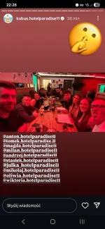 yo666 - #hotelparadise 
Brakuje kilku osób, za to są też dodatkowe.