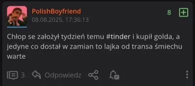 josedra52 - >I tak was to wszystkich i opa c---a obchodzi, ale Planuję się oświadczyć...