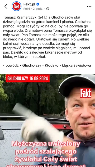 Gours - Teraz Fakt i inne szmatławce będą odkopywać takich gamoni. Gość według relacj...