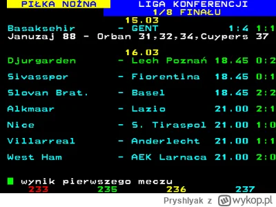 P.....k - Nie lubię skandynawskich zespołów. Od czasów Telegazety i Championship Mana...