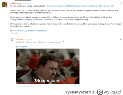 rysiekryszard - @CzulyTomasz: lepiej tak nie pisac, bo zaraz ktoś zrobi sure, sure. P...