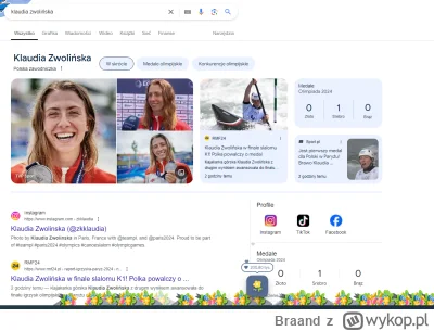 Braand - #paryz2024 Google dodalo opcje przy medalistach by dawac im wirtualne kwiatk...