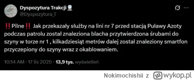 Nokimochishii - Kto by się spodziewał, że będą próbowali niszczyć infrastrukturę kole...