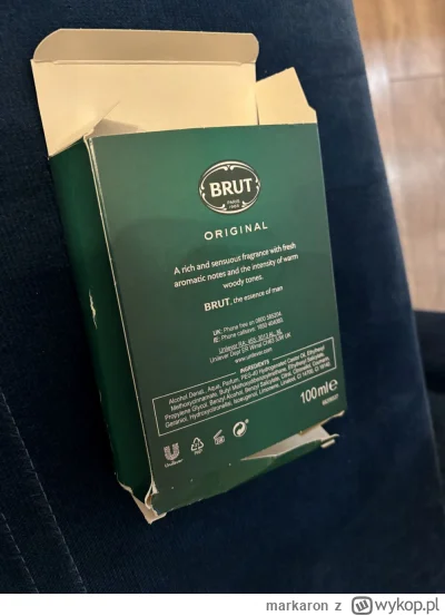 markaron - Notino to jest mem. Zamawia se człowiek Bruta i to tego w kanciastej butel...