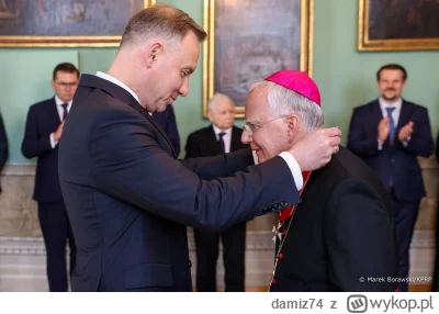 damiz74 - Duda odznaczył Jedraszewskiego Krzyżem Komandorskim Orderu Odrodzenia Polsk...