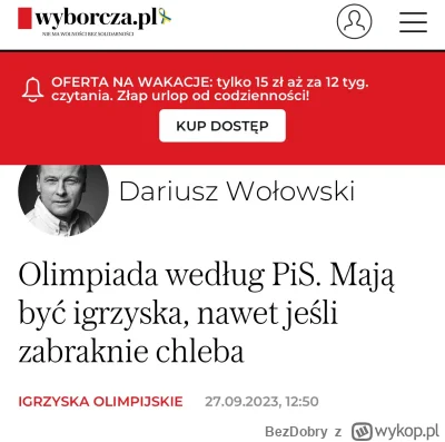 BezDobry - Brak mi słów, tak krytycznie pisać o pomyśle premiera Tuska... (⌐ ͡■ ͜ʖ ͡■...