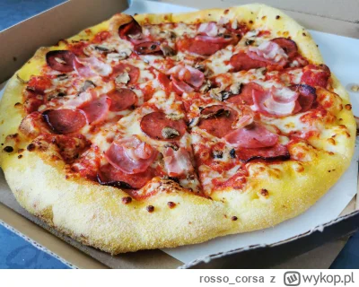 rosso_corsa - nikt już nie je #pizza z #dominospizza