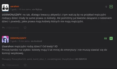 Roger_Casement - Pytanie do mężczyzn: miałyście te same prawa co kobiety przy porodzi...