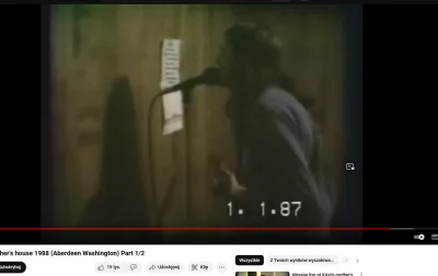 cultofluna - >patrząc się w szafkę jak Kurt Cobain na koncercie na jakiejś domówce.

...
