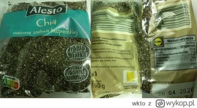 wkto - #listaproduktow
#chia #chianasiona Alesto #lidl
aktualny producent: tajny
 Chi...