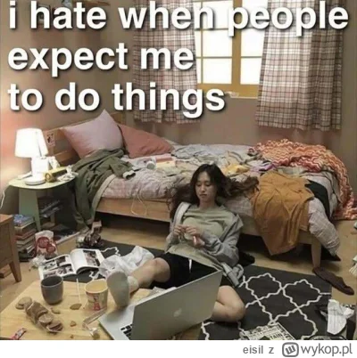 eisil - Nic się huopu nie chce #przegryw #depresja