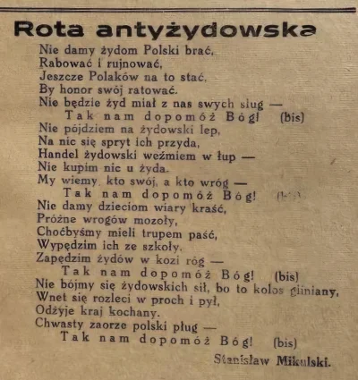 J.....3 - @NowyStaryMirek
@Jogurt123 słaby ten wiersz

 @NowyStaryMirek może rota bar...