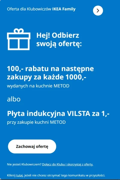 Fanath - @OrzelFolwark: Wejdź w karcie incognito (!) na stronę ikea.pl, tam zaloguj s...