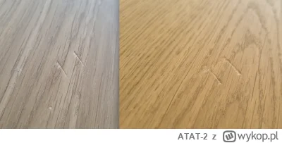 ATAT-2 - Parkiet warstwowy dębowy olejowany. Podczas prac remontowych (instalacja kom...