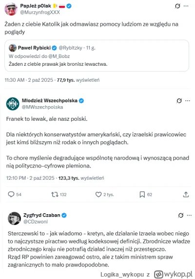 Logika_wykopu - W ogóle śmieszno-smutno sytuacja, gdzie liberalny, demokratyczny, wol...