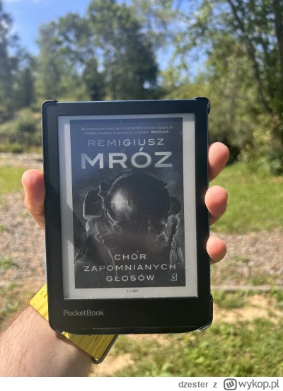 dzester - Hej jestem na urlopie i odpaliłem mojego e-czytnika na pełnej ( ͡° ͜ʖ ͡°) 
...