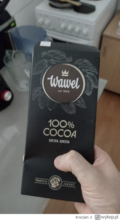 krucjan - Tak się odzwyczaiłem od słodyczy, że jak kupiłem sobie czekoladę 100%  to n...