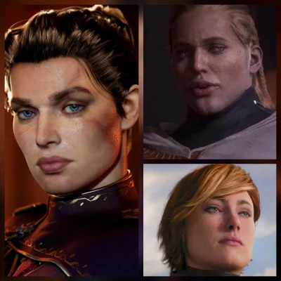 cybher2 - "Piękne" te "kobiety" we współczesnych "grach". Uglyfikacja kobiet i dorabi...