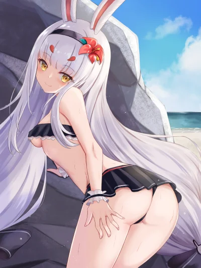 KsyzPhobos - #shimakaze #azurlane #anime #randomanimeshit #swimsuit #buttai