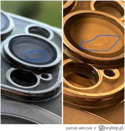 patryk-witczuk - Macie jakiś sposób na taką smugę na obiektywie w #iphone ? Widoczna ...