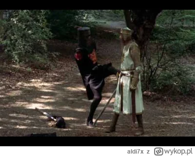 aldi7x - Czarny rycerz to był p------j.