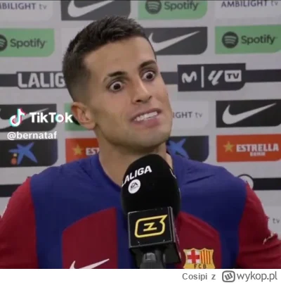 Cosipi - Legalnie naćpany #adbunio podał Cancelo n-------i przed meczem Barcelony 
No...